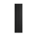 Callo Fluted Double Wardrobe With 2 Drawers Matt Black from Roseland Furniture