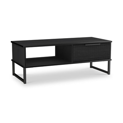 Callo Fluted 1 Drawer Coffee Table
