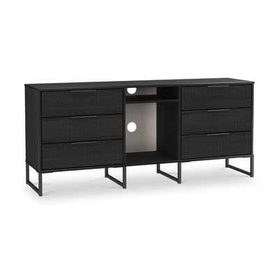 Callo Fluted 6 Drawer Sideboard