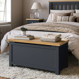 Farrow Charcoal Blanket Box from Roseland Furniture