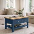 Farrow Navy Coffee Table from Roseland Furniture