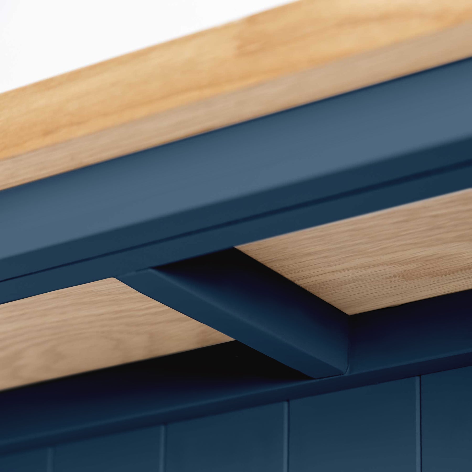 Farrow Navy Blue Small  Bookcase