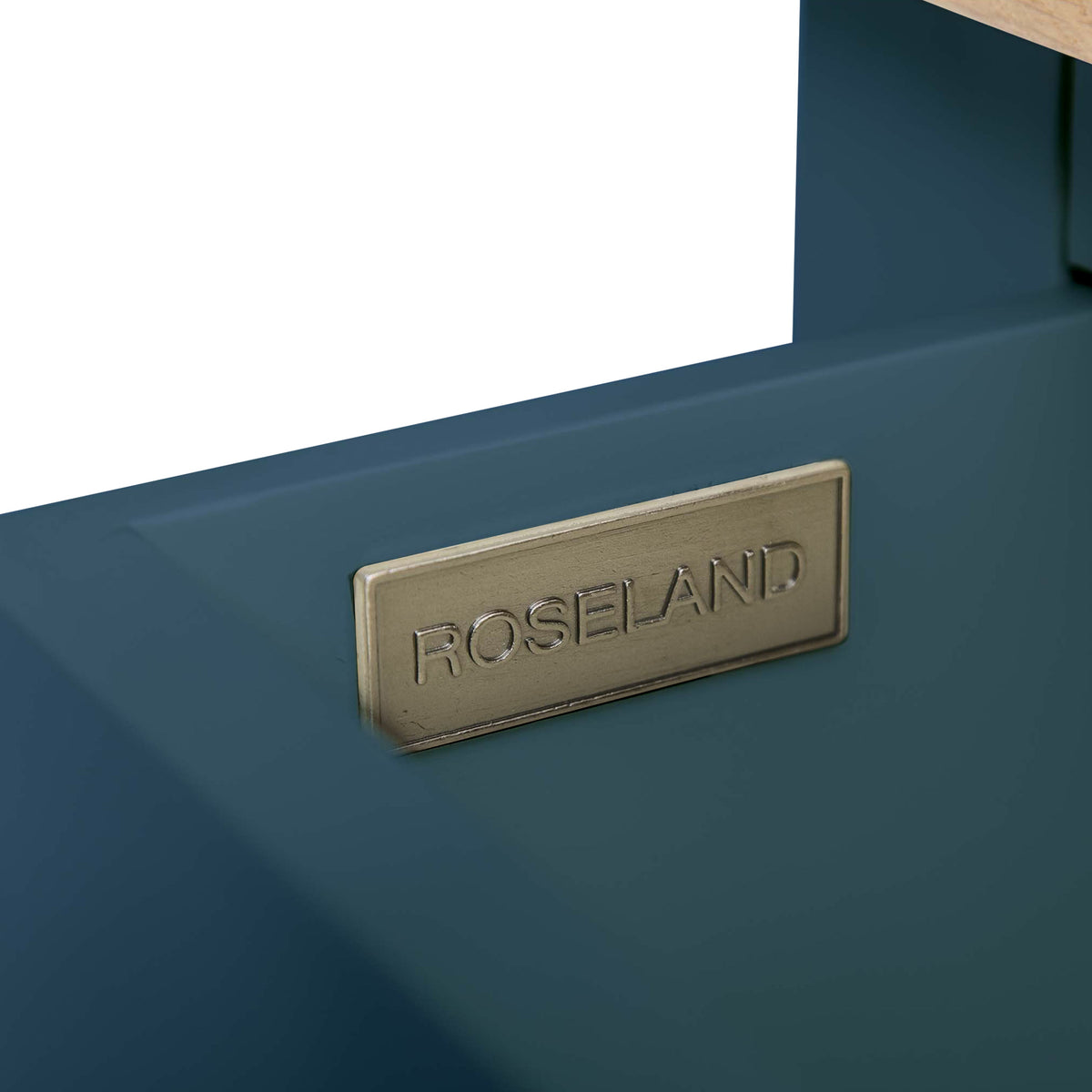 Farrow Navy Blue 5 Drawer Tallboy Chest from Roseland Furniture