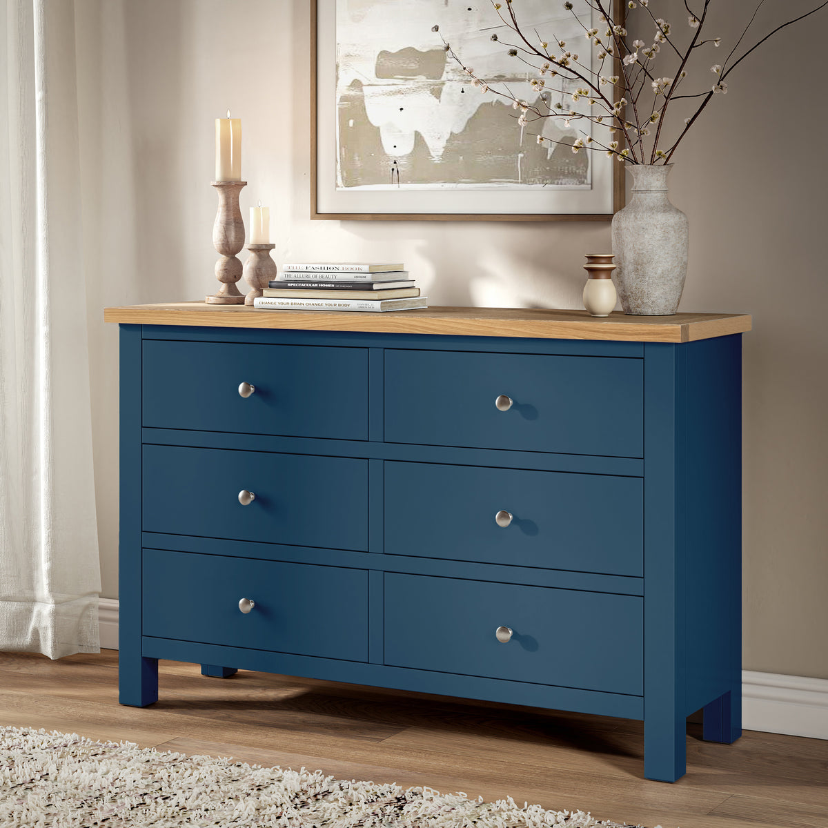 Farrow 6 Drawer Bedroom Chest from Roseland Furniture