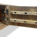 Enzo Geometric Mango Wood Large TV Unit