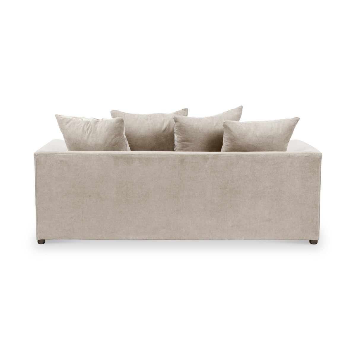Fernley-3-seater-sofa-taupe-cushions-stone from Roseland Furniture