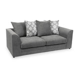 Fernley-3-seater-sofa-charcoal-cushions-pewter from Roseland Furniture