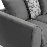 Fernley-3-seater-sofa-charcoal-cushions-pewter from Roseland Furniture