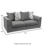 Fernley-3-seater-sofa-charcoal-cushions-pewter from Roseland Furniture