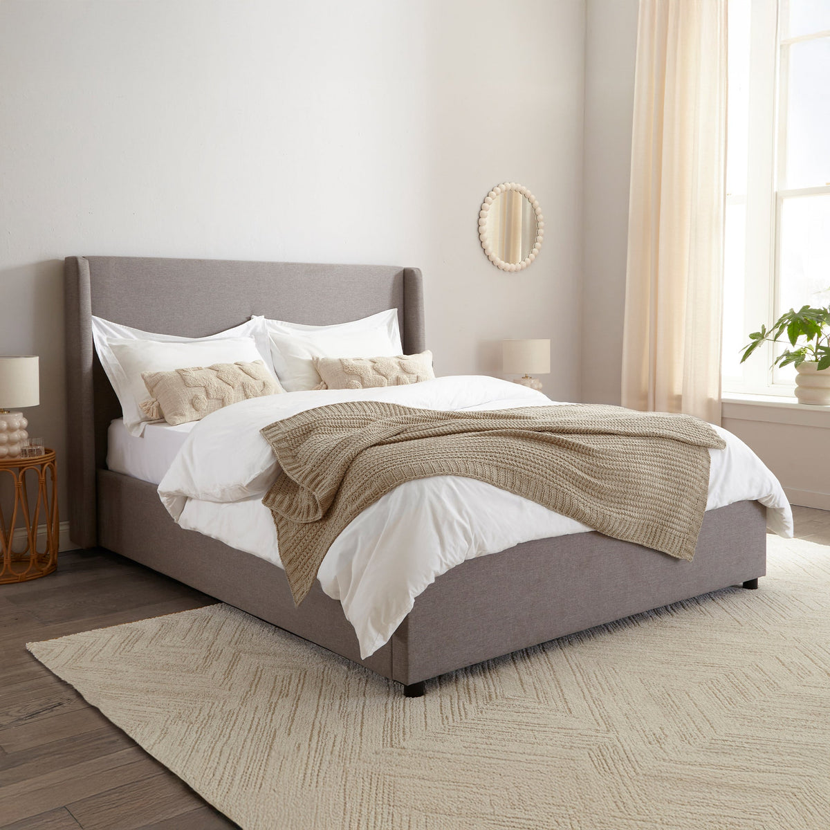 Brent Ottoman Storage Bed Frame from Roseland Furniture