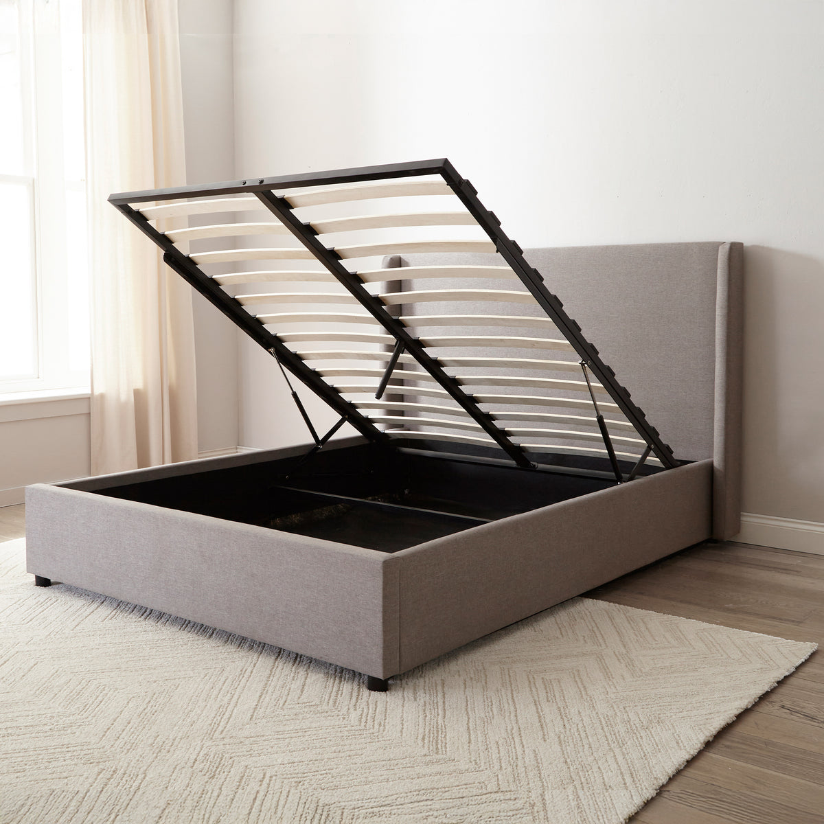 Brent Ottoman Storage Bed Frame from Roseland Furniture