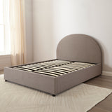 Hounslow Half Circle Ottoman Storage Bed Frame from Roseland Furniture