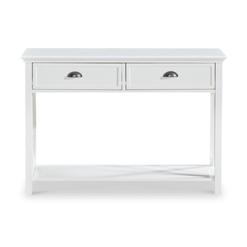Leighton White 2 Drawer Console Table