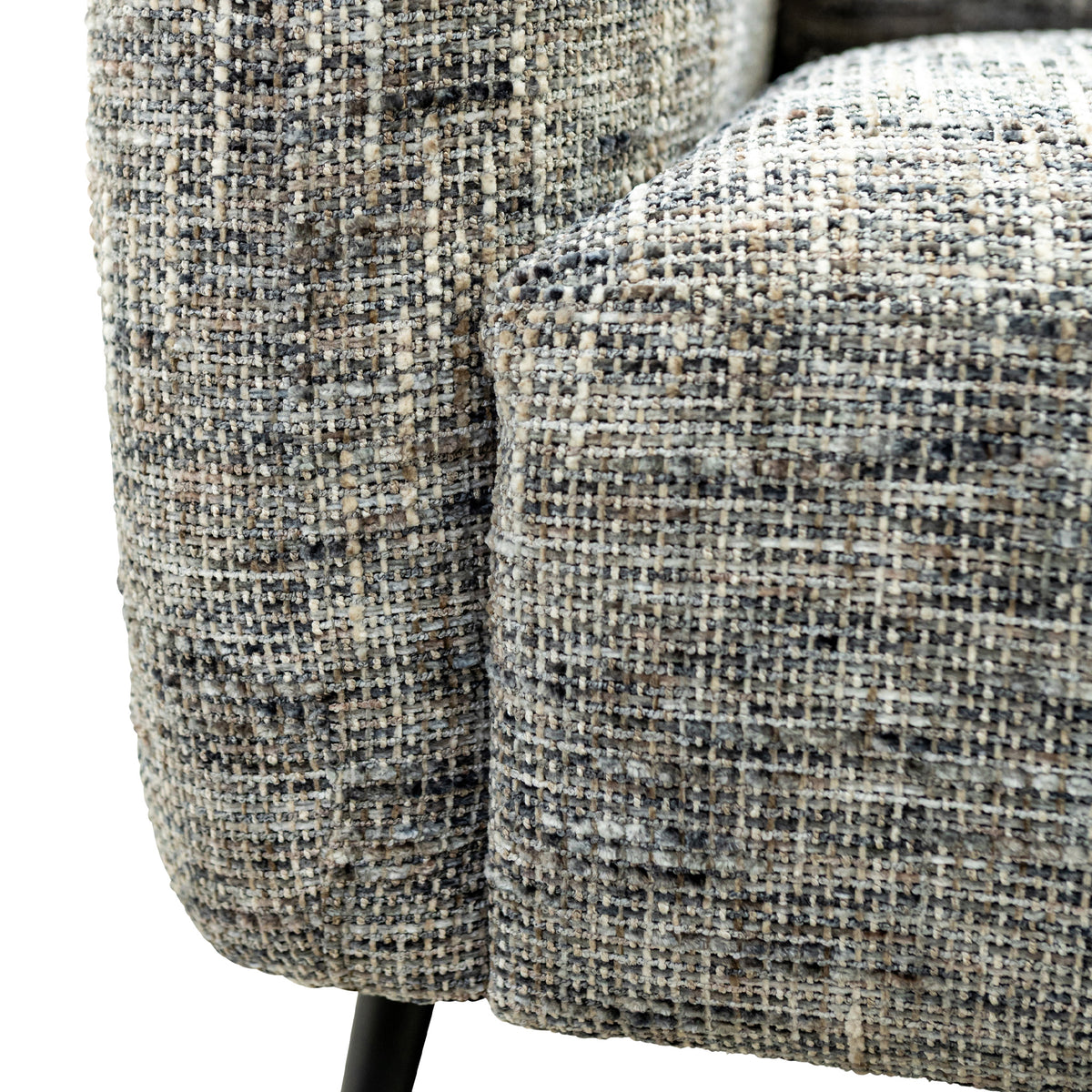 Delphine Multitonal Fabric Armchair from Roseland Furniture