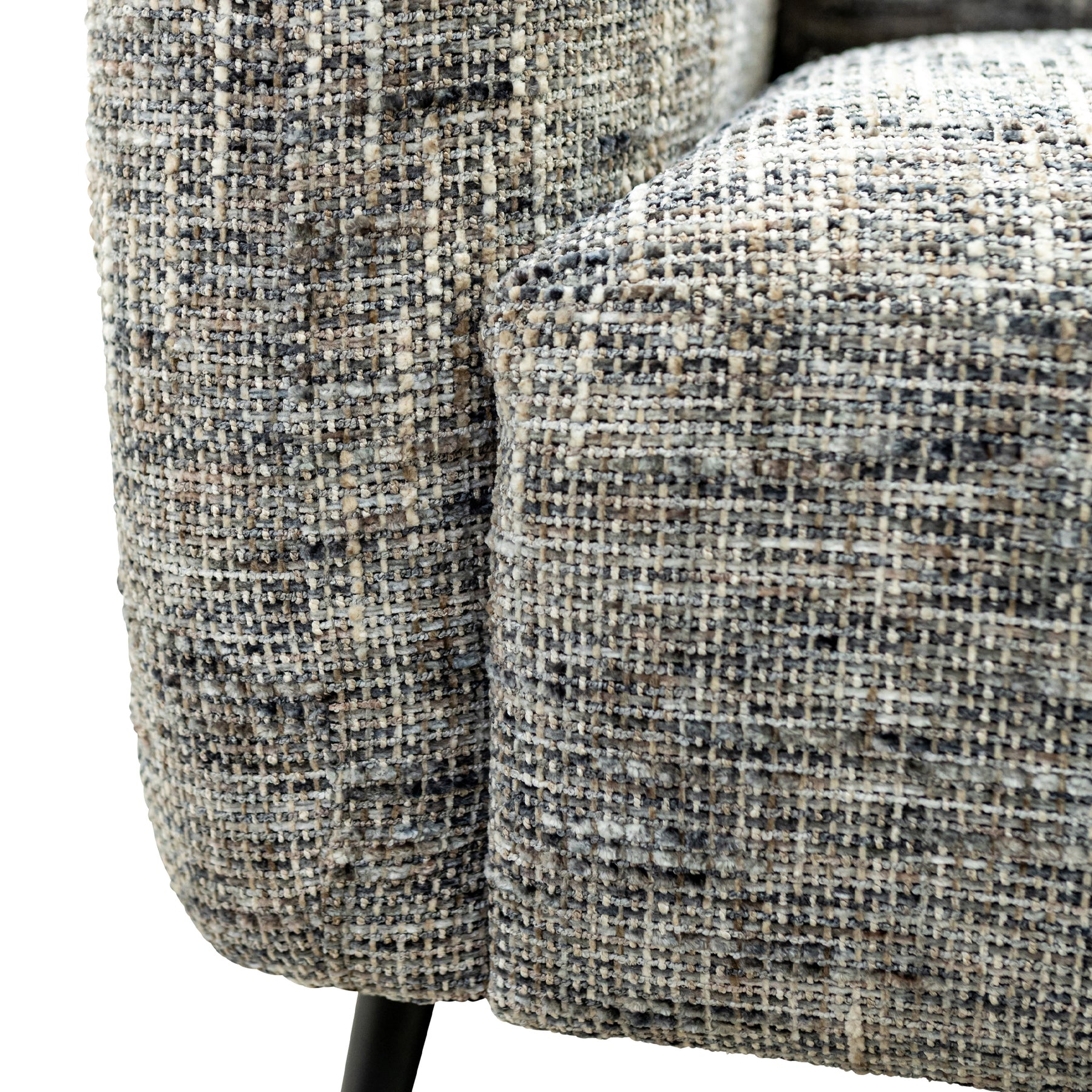 Delphine Multitonal Fabric Armchair from Roseland Furniture