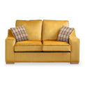 Dover Velvet Fabric 2 Seater Sofa Bed from Roseland Furniture