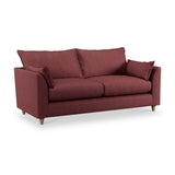 Munro 3 Seater Sofa Merlot from Roseland Furniture