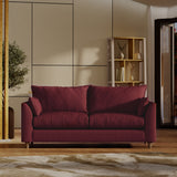 Munro 3 Seater Sofa Merlot from Roseland Furniture