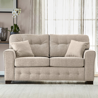 Cheswick Textured Weave Fabric 2 Seater Sofa