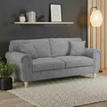 Harry Dark Grey 3 Seater Sofa by Roseland Furniture