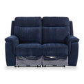 Weston Blue Fabric Electric Reclining 2 Seater Sofa from Roseland Furniture