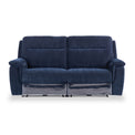 Weston Blue Fabric Electric Reclining 3 Seater Sofa from Roseland Furniture