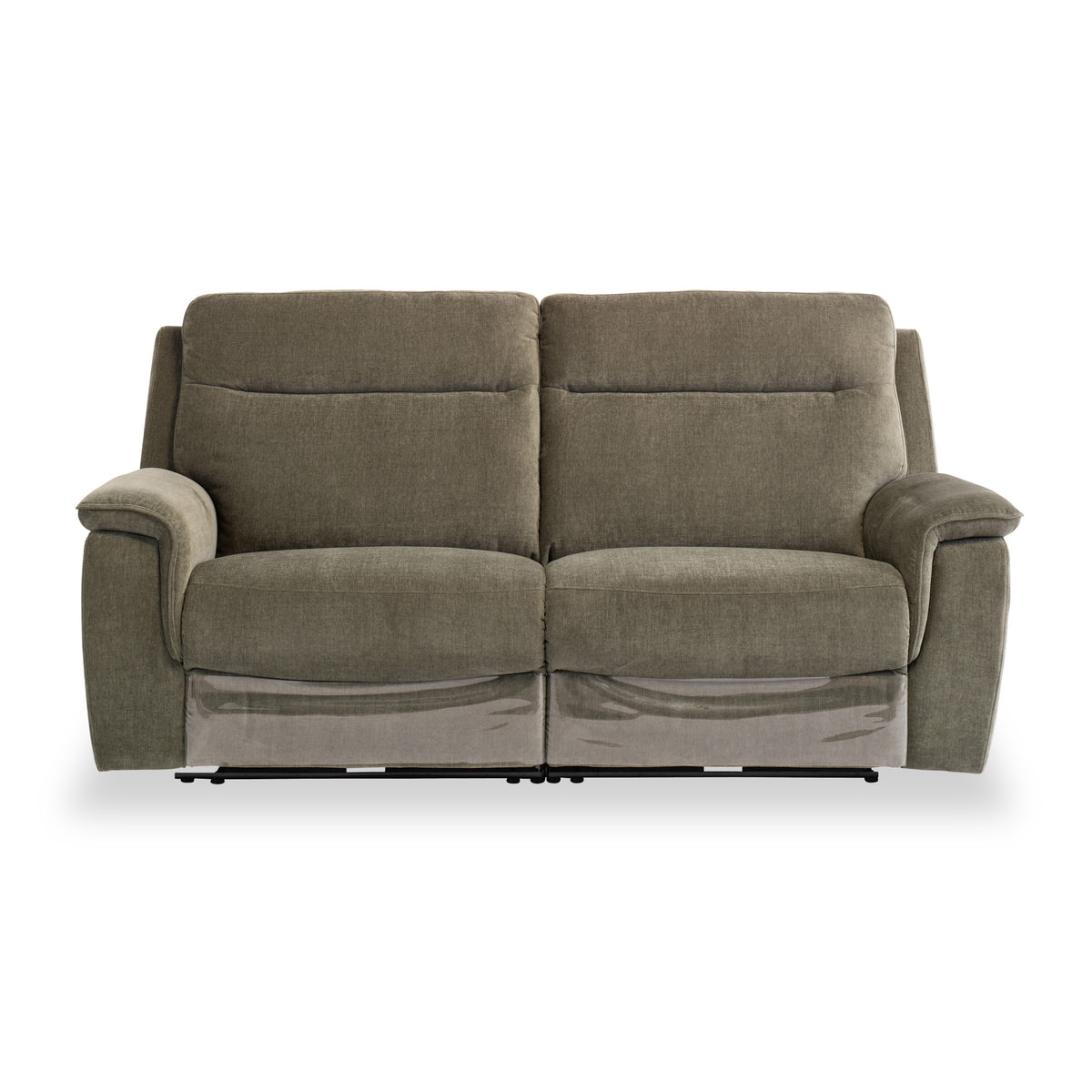 Weston Moss Green Fabric Electric Reclining 3 Seater Sofa from Roseland Furniture