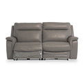 Walter Grey Leather Electric Reclining 3 Seater Sofa from Roseland Furniture