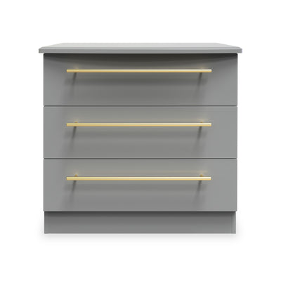 Bramham Grey 3 Drawer Chest