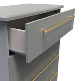 Bramham Grey 5 Drawer Chest