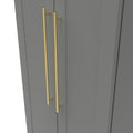 Bramham Grey 2 Door Wardrobe