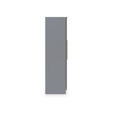 Bramham Grey Tall 6 Door 2 Mirror Wardrobe