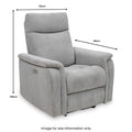 Zander Power Recliner Armchair from Roseland Furniture
