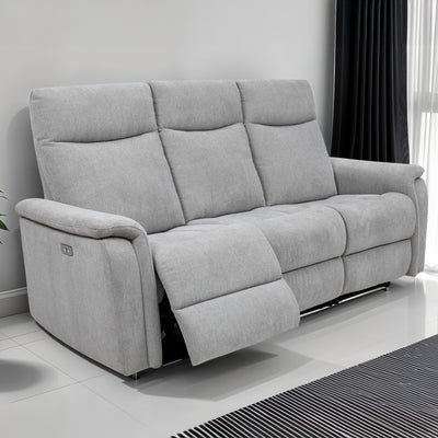 Zander Power Recliner 3 Seater Sofa