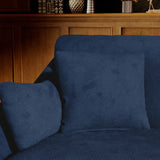 Charice Navy 3 Seater Sofa from Roseland Furniture