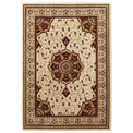 Holden Red Cream Oriental Stain Resistant Rug from Roseland Furniture