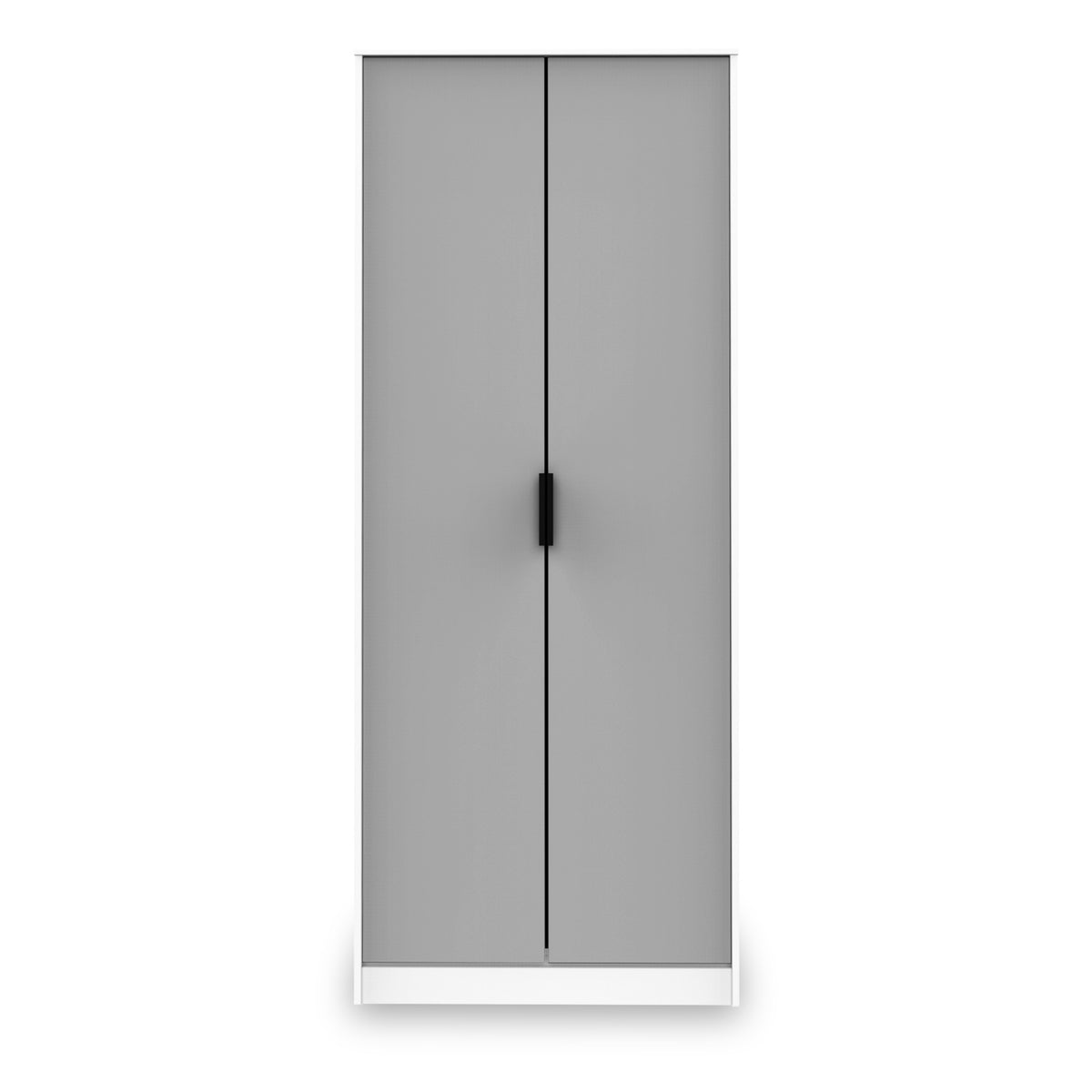 Asher White 2 Door Double Wardrobe
