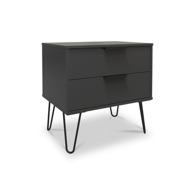 Moreno 2 Drawer Side Table