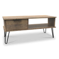 Moreno Rustic Oak 1 Drawer Coffee Table by Roseland Furniture