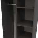 Moreno Graphite Grey Open Shelf Unit