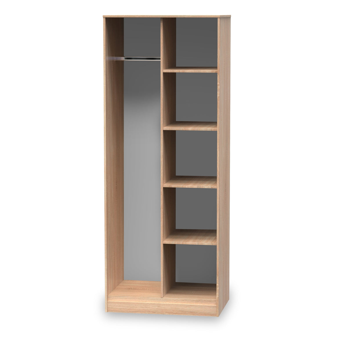 Mila Open Shelf Unit from Roseland Furniture