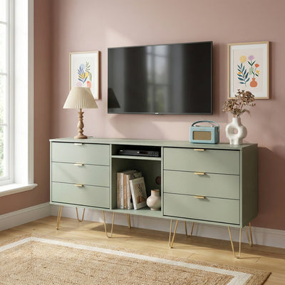 Moreno 6 Drawer Sideboard