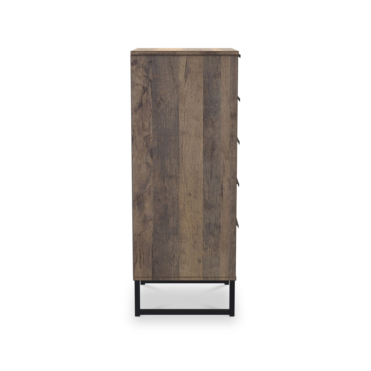 Ashbourne 5 Drawer Tallboy Vintage Oak from Roseland Furniture