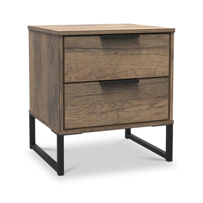 Ashbourne 2 Drawer Bedside Table
