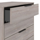 Ashbourne 5 Drawer Chest Grey Oak from Roseland Furniture
