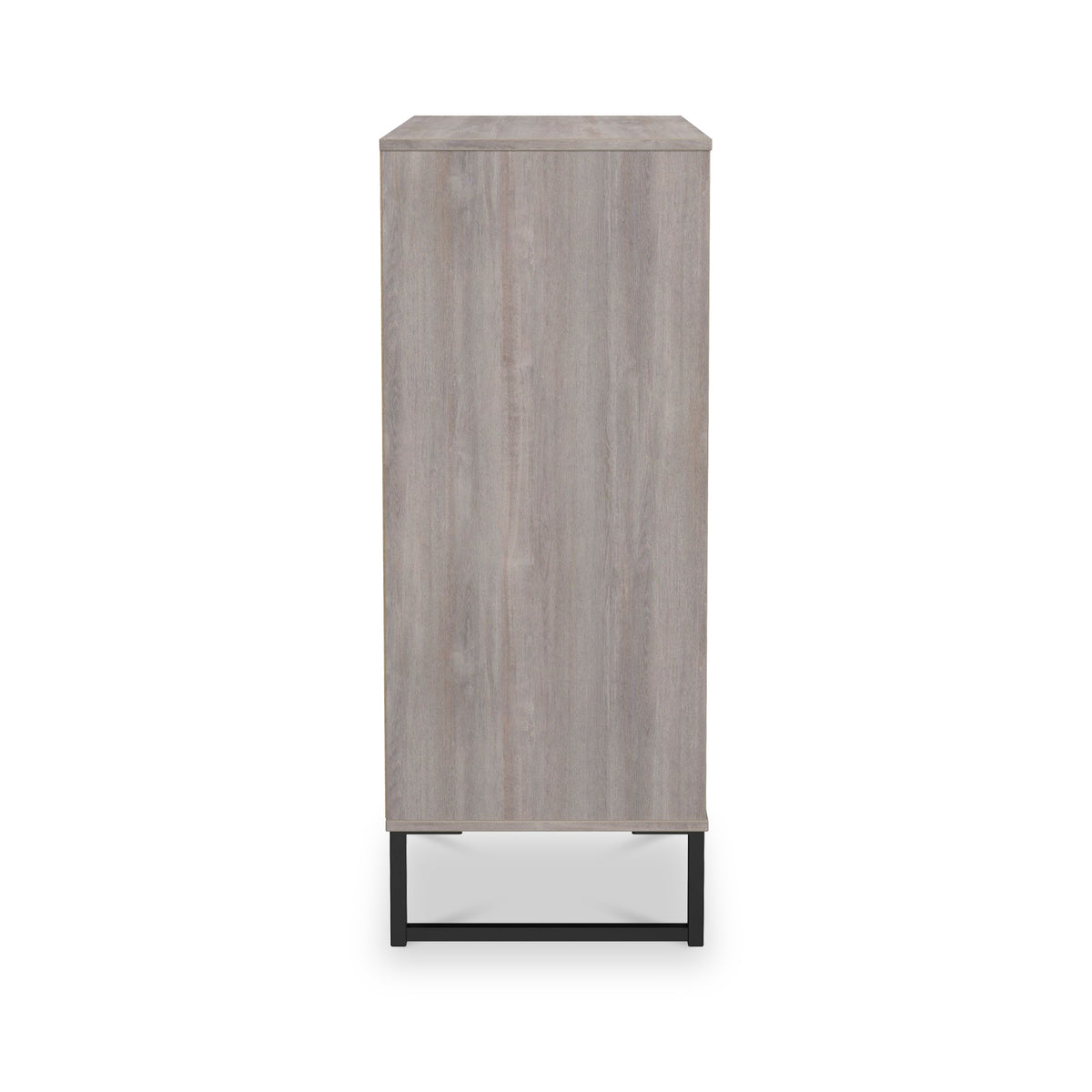 Ashbourne 5 Drawer Chest Grey Oak from Roseland Furniture