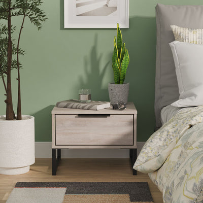 Ashbourne 1 Drawer Bedside Table