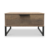 Ashbourne 1 Drawer Side Table Vintage Oak from Roseland Furniture