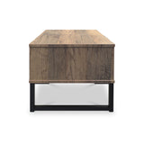 Ashbourne 1 Drawer Side Table Vintage Oak from Roseland Furniture