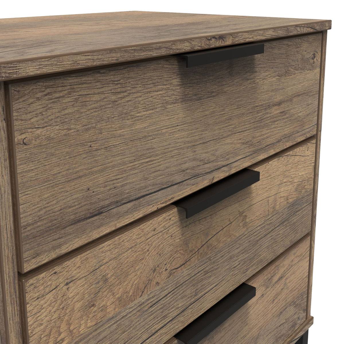 Ashbourne 3 Drawer Chest Vintage Oak from Roseland Furniture